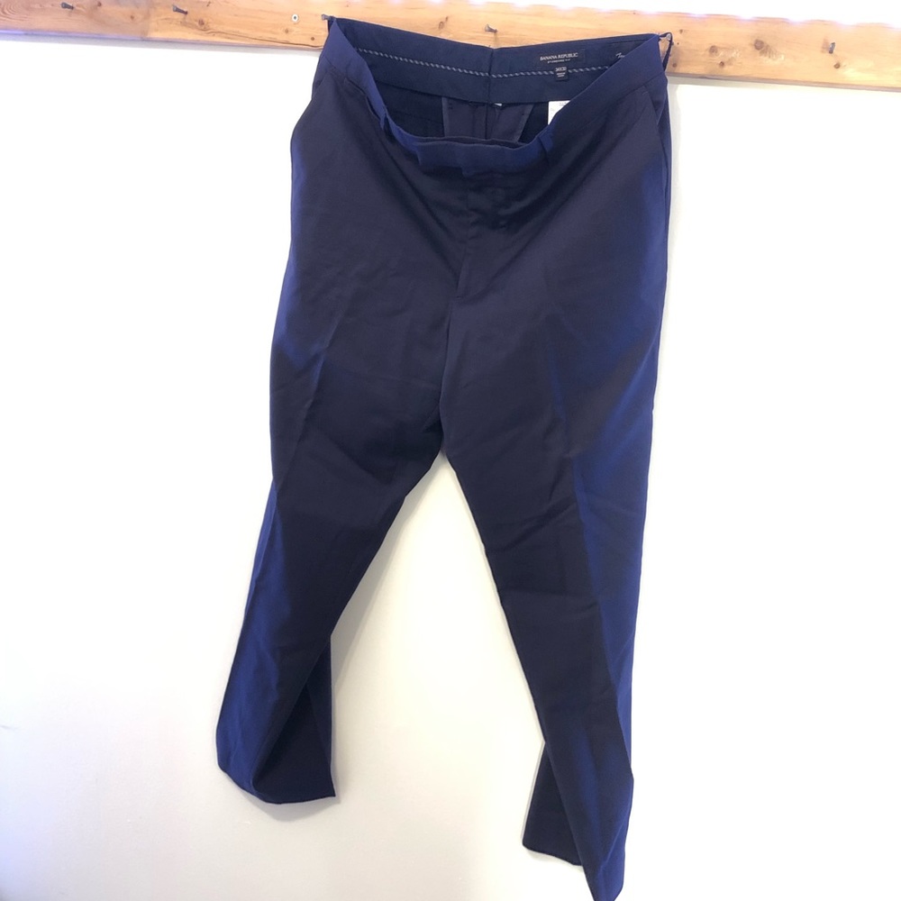 Navy Banana Republic Dress Pants